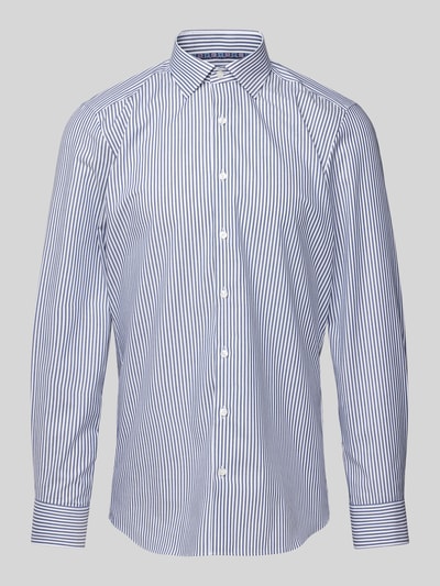 OLYMP Level Five Slim fit zakelijk overhemd met kentkraag Marineblauw - 2