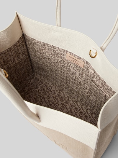 Coccinelle Shopper mit Label-Stitching Modell 'MYRTHA' Weiss 5