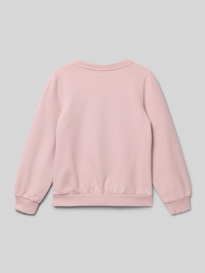 s.Oliver RED LABEL Regular Fit Sweatshirt aus Baumwoll-Mix Hellrosa 3