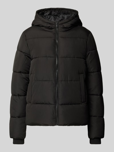 Pieces Steppjacke mit Kapuze Modell 'BEE' Black 2