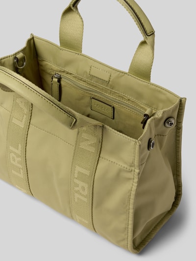 Lauren Ralph Lauren Tote Bag mit Tragehenkel Modell 'STEVIE' Oliv 5