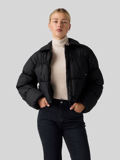 Levi's® Regular Fit Steppjacke mit Umlegekragen Modell 'PRESLEY' Black 4