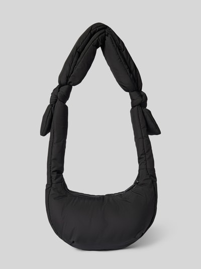 LEFRIK Handtasche mit Knotendetails Modell 'BIWA' Black 4