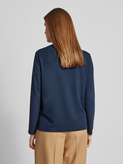 Tom Tailor Regular Fit Sweatshirt mit Viskose-Anteil Jeansblau 5