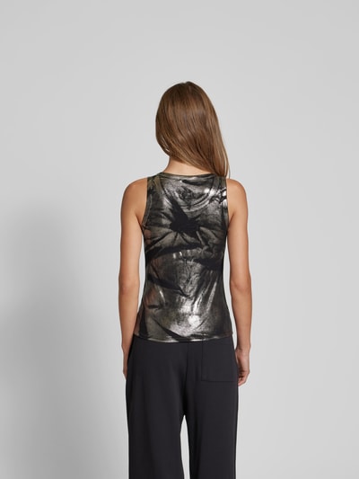 Diesel Top mit Label-Detail Black 5