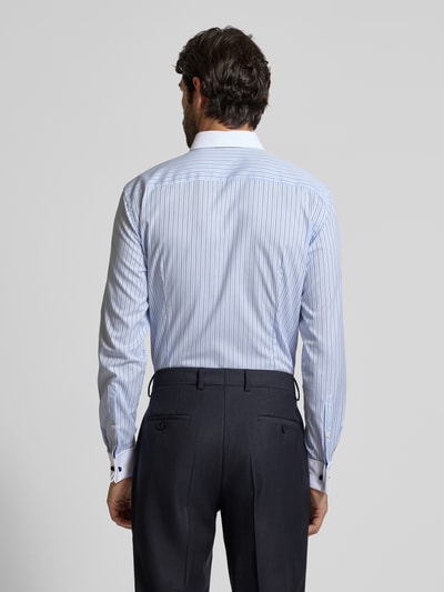 Jake*s Regular Fit Freizeithemd aus Baumwolle mit Sportmanschetten Bleu 5