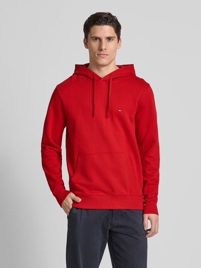 Tommy Hilfiger Regular fit hoodie van puur katoen Rood - 4