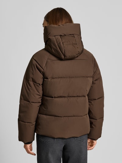MSCH Copenhagen Steppjacke mit Kapuze Modell 'Pavinaria' Dunkelbraun 5