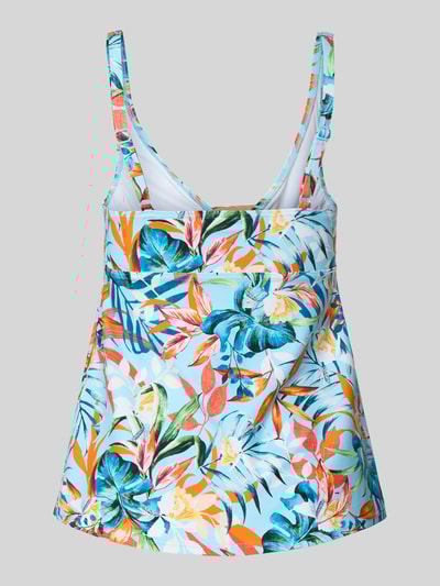 VENICE BEACH Tankini-Top mit floralem Allover-Muster Modell 'Caru' Hellblau 3