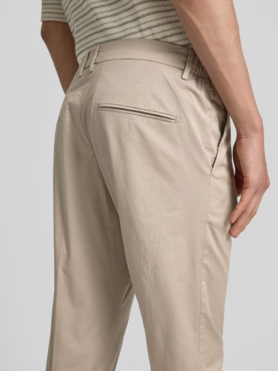 Drykorn Chino mit Bügelfalten Modell 'AJEND' Beige 3