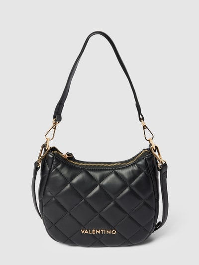 VALENTINO BAGS Hobo Bag mit Steppnähten Modell 'OCARINA' Black 1