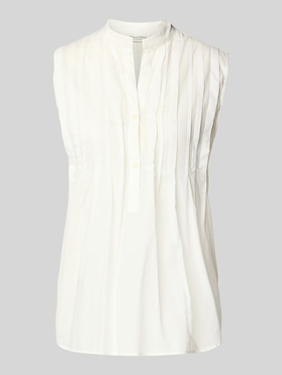 Marc O'Polo Relaxed Fit Blusentop aus reiner Baumwolle Weiss 2