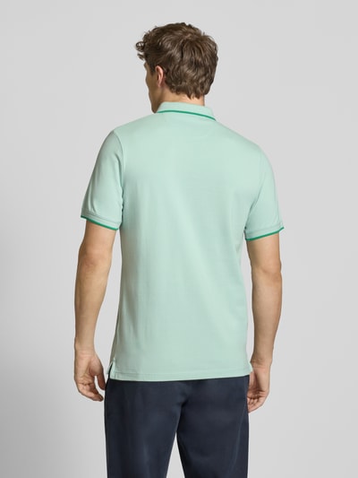 s.Oliver RED LABEL Regular Fit Poloshirt aus Baumwoll-Mix Mint 5