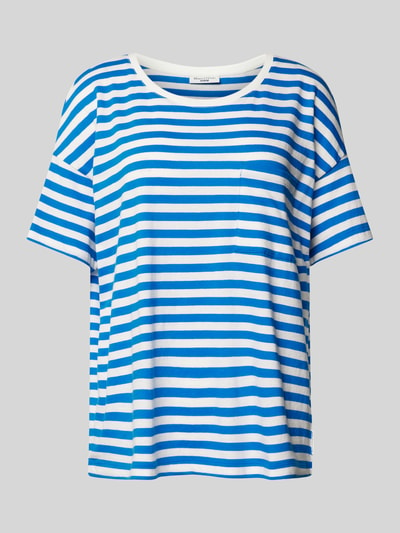 Marc O'Polo Denim T-shirt met ronde hals Koningsblauw - 2