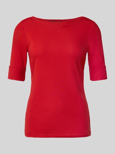 Lauren Ralph Lauren T-Shirt mit Rundhalsausschnitt Modell 'JUDY' Rot 2