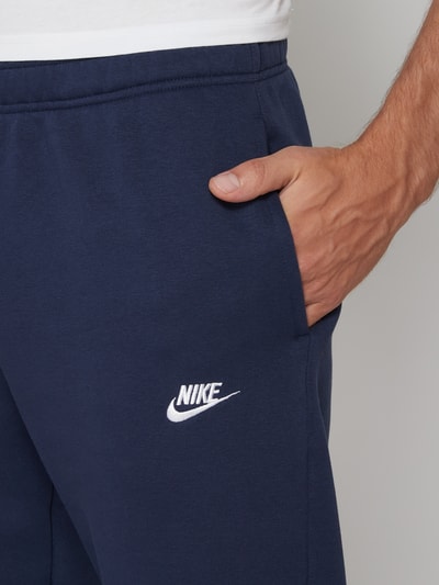 Nike Standard fit sweatpants met geborduurd logo Donkerblauw - 5