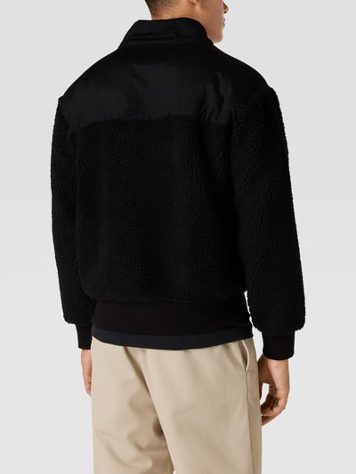 CHAMPION Sweatshirt aus Teddyfell Schwarz 5