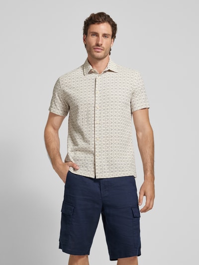 SELECTED HOMME Vrijetijdsoverhemd met knoopsluiting Offwhite - 4