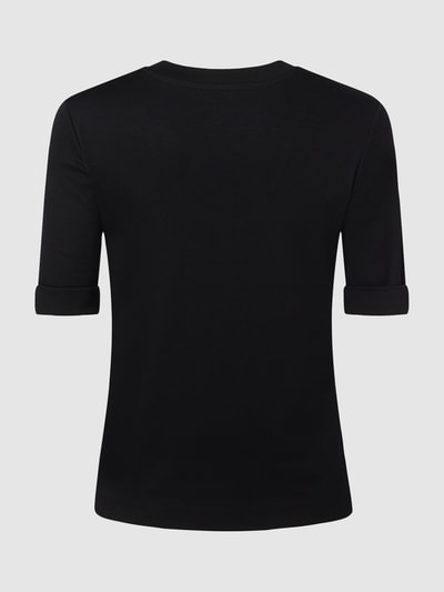 Marc Cain T-Shirt in Ripp-Optik Black 4