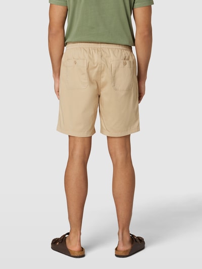 Gant Sweatshorts met labelpatch Beige - 5