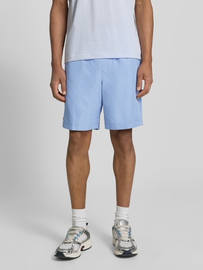 Lacoste Sport Relaxed Fit Sport-Shorts mit Logo-Stitching Rauchblau 4