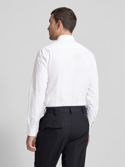 HUGO Slim fit zakelijk overhemd met kentkraag, model 'Keidi' Wit - 5