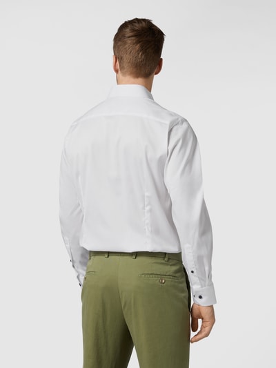 Eton Regular Fit Business-Hemd aus Twill  Weiss 5