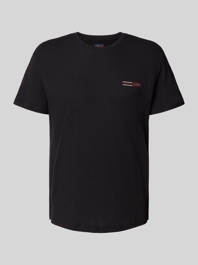 Tommy Jeans Regular Fit T-Shirt aus reiner Baumwolle Black 2