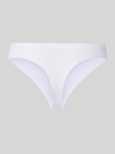 Productfoto, witte dames string van MAGIC Bodyfashion, Model 'Baretogo', met katoen en lyocell, nauwsluitende pasvorm, elastische band, Set van 3