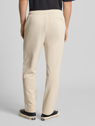 Pegador Sweatpants mit Label-Stitching Modell 'Motus Track Pants' Ecru 5