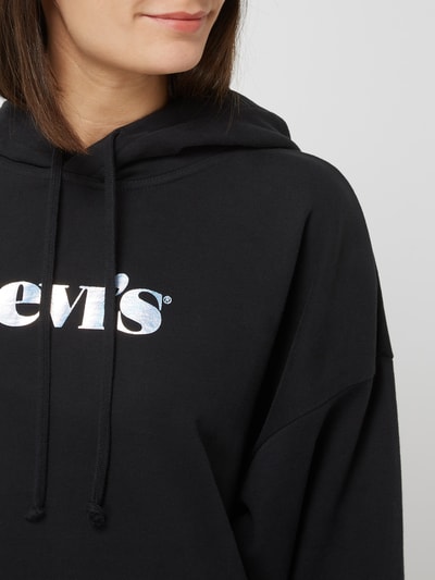 Levi's® Oversized hoodie met extra brede schouders  Zwart - 3