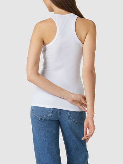 Modström Tanktop met fijnrib Offwhite - 5