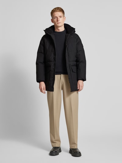 Tommy Hilfiger Parka met capuchon, model 'ROCKIE UTILITY' Zwart - 1