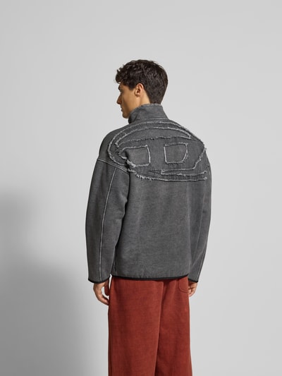 Diesel Jacke mit Stehkragen Dunkelgrau 5