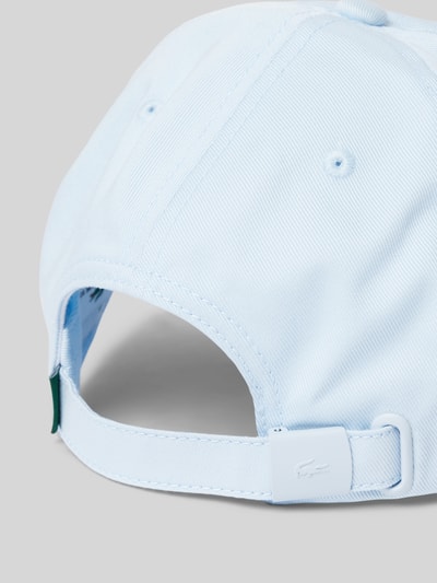 Lacoste Basceap mit Logo-Patch Modell 'CAPS AND HATS' Hellblau 3