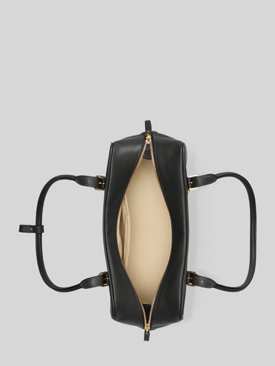 Lauren Ralph Lauren Henkeltasche aus echtem Rindsleder Black 4