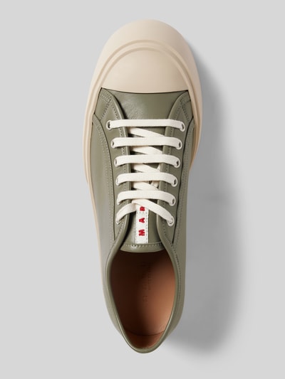 Marni Sneaker aus echtem Leder Mint 4