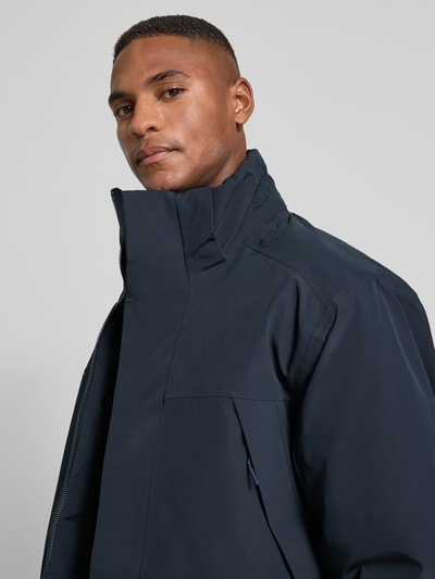 JACK & JONES Premium Parka met capuchon en klepzakken, model 'MOON' Marineblauw - 3