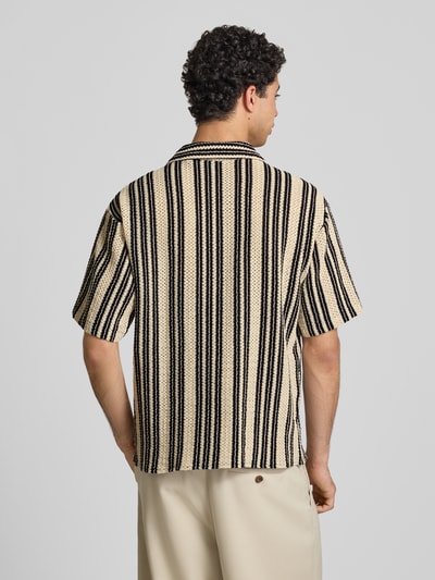ONLY & SONS regular fit vrijetijdsoverhemd van katoenmix model 'DANI' Zwart - 5