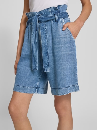 Mustang Bermuda in denimlook, model 'Jericho' Lichtblauw - 3