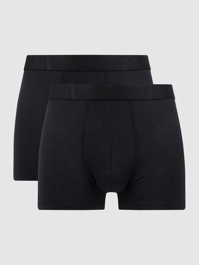 RAGMAN Trunks aus Jersey im 2er-Pack  Black 1