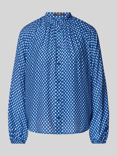 Windsor Regular Fit Bluse aus Viskose-Seide-Mix Royal 2