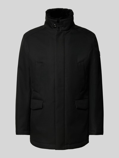 JOOP! Collection Krótki płaszcz z kieszeniami z patką model ‘DARRY’ Czarny 2