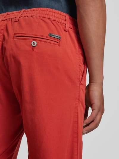 Pierre Cardin Bermudas in unifarbenem Design Rot 3