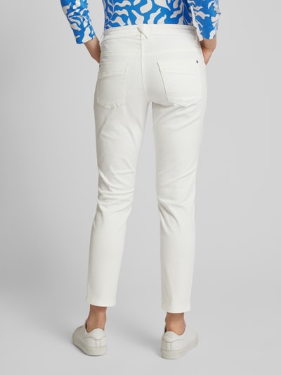 Tom Tailor Regular fit broek met strikceintuur Offwhite - 5