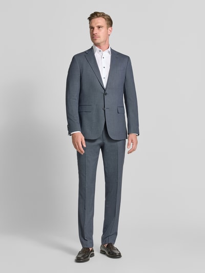 BOSS Regular Fit Sakko mit Schurwoll-Anteil Modell 'Jasper' Blau 1