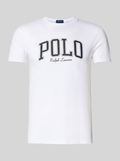 Polo Ralph Lauren Custom slim fit T-shirt met ronde hals Wit - 2
