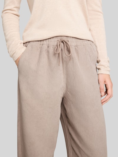 Tom Tailor Denim Barrel Fit Cordhose mit Tunnelzug Beige 3