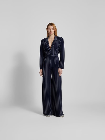 Norma Kamali Jumpsuit mit Reverskragen Marine 4