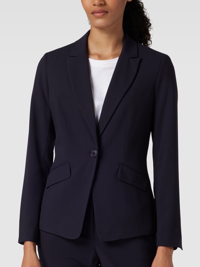 Zero Blazer met knoopsluiting Marineblauw - 3